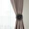 Simplify Black Magnetic Curtain Tie Back